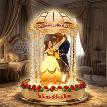 Load image into Gallery viewer, Tale as Old as Time - Romantic Love Acrylic Light Box | Personalized Gifts for Couples Light Box PopCulturePrints
