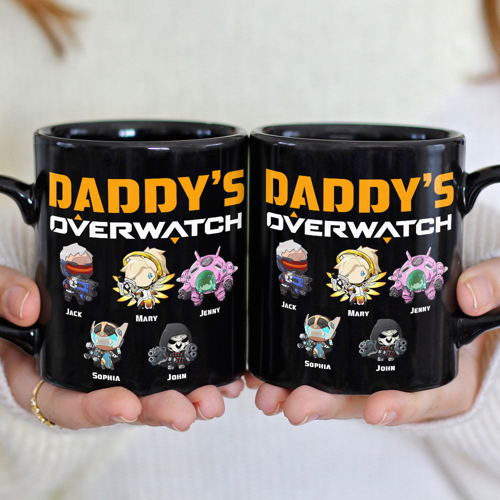 Personalized Daddy's Overwatch Coffee Mug Coffee Mug PopCulturePrints